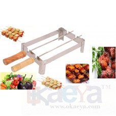 OkaeYa Nano Gas Mini Chota, Portable Compact Barbeque Grill Tandoor Stand